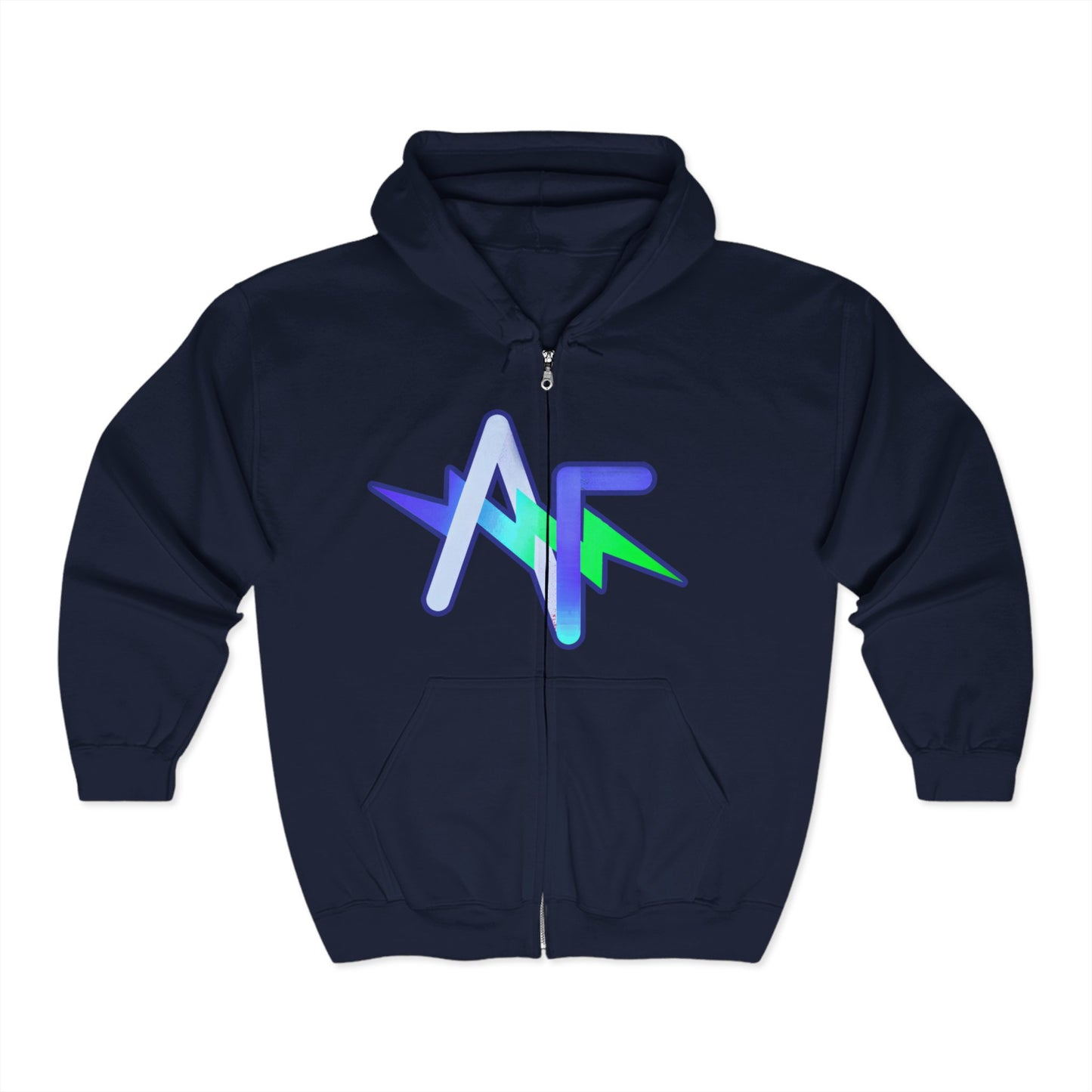 Friendly AF Unisex Zip-Up Hoodie