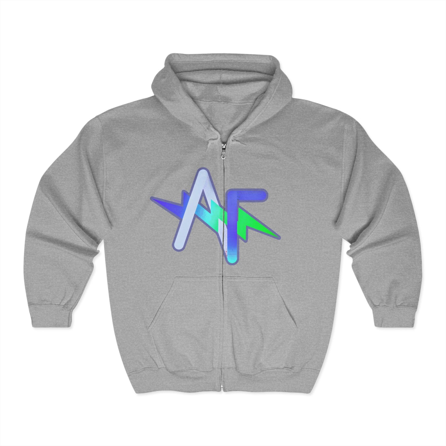 Friendly AF Unisex Zip-Up Hoodie