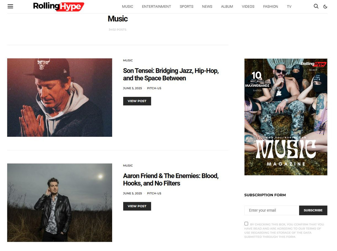 "Blood 🩸 Hooks 🪝 and No Filter 📷" - RollingHype Article on Sunset Clause