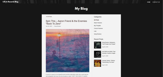 Life In Records Review!