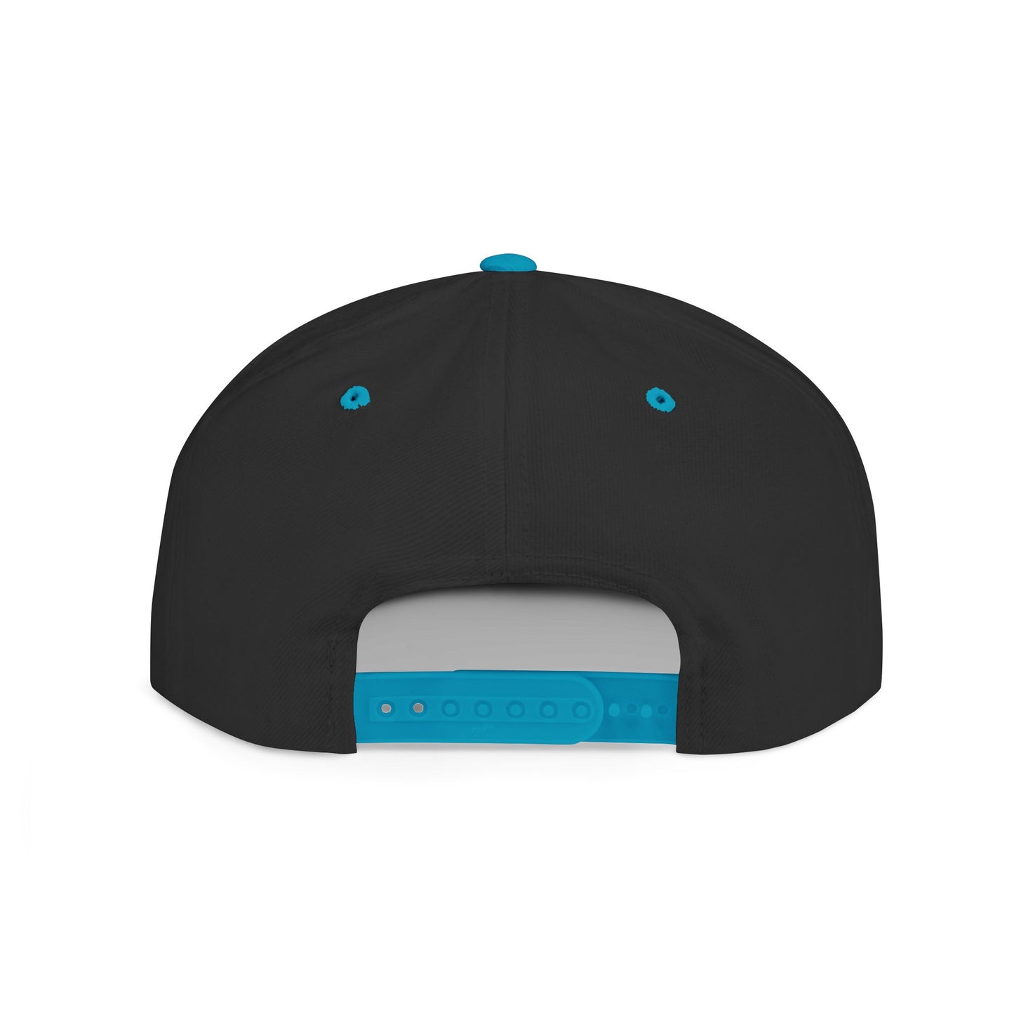 Snapback Hat — 'Heart Learning & Faith Forward' Minimal Logo Flat Bill Cap