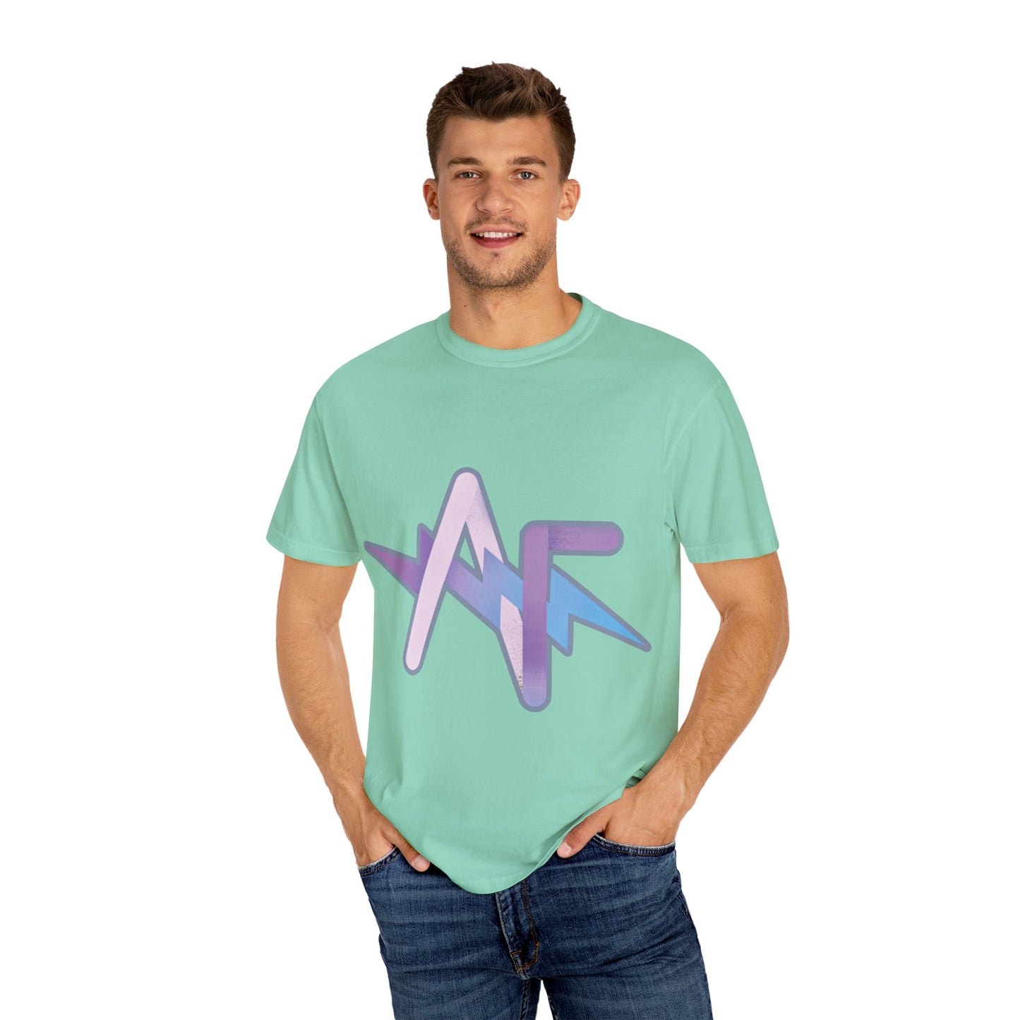 Unisex Garment-Dyed T-Shirt - 'Honest Enemy > Fake Friend' Graphic Tee