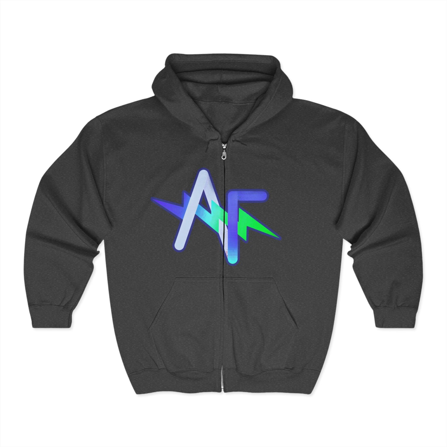 Friendly AF Unisex Zip-Up Hoodie